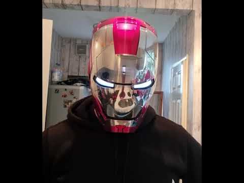 AutoKing MK5 Ironman Helmet demo.