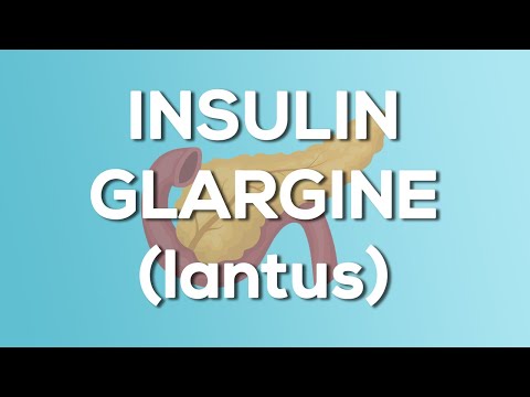 Insulin Glargine (Lantus / Toujeo) Nursing Drug Card (Simplified) - Pharmacology