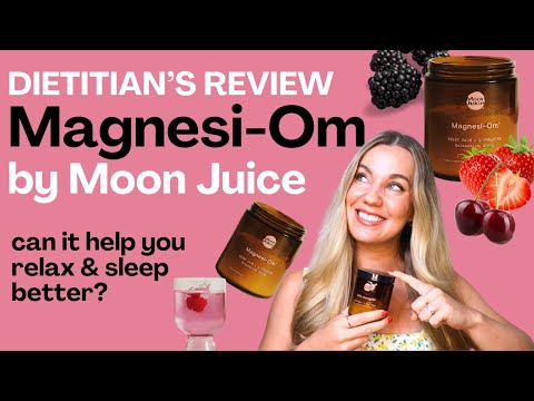 Magnesi-Om by Moon Juice Review (NOT SPONSPORED) by a dietitian