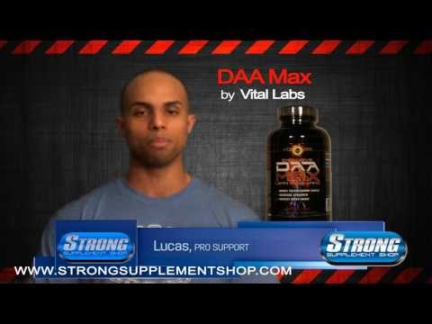 DAA MAX Test Booster, Strong Supplement Shop Pro Series & Review