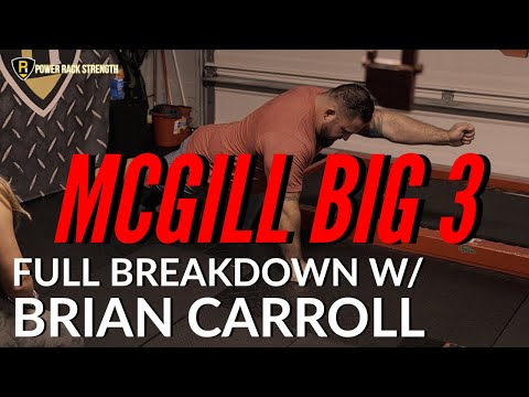 (Do these daily) The McGill Big 3: Full Breakdown with Brian Carroll