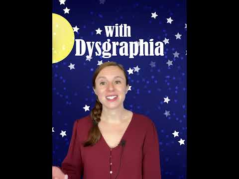 How to Help with Dysgraphia