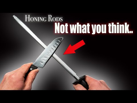 What Do "Knife Sharpening" Honing Steels Actually Do?