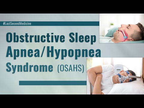 Obstructive Sleep Apnea Hypopnea Syndrome - What is it, its diagnosis and treatment (EXPLAINED)