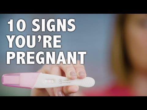 10 signs you're pregnant