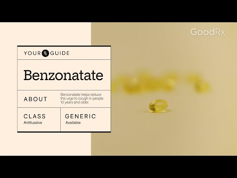 Benzonatate: How It Works, How to Take It, and Side Effects | GoodRx