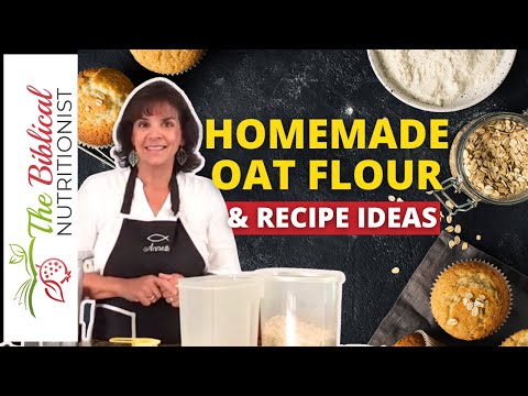 How To Make Oat Flour | Is Oat Flour Healthy | Easy GF Oat Flour Recipes