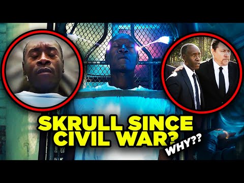 RHODEY SKRULL SINCE CIVIL WAR?? War Machine Timeline & Secret Invasion Explained