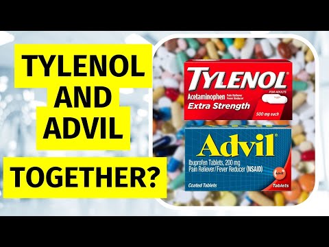 Safe to Take Tylenol and Advil Together?