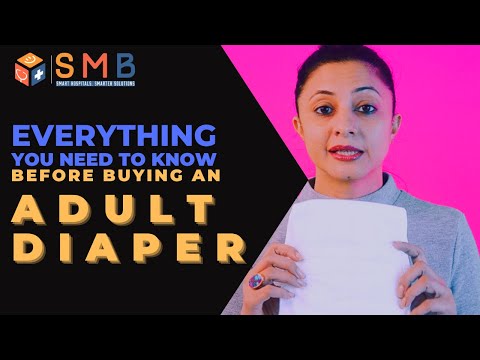 Everything You Need To Know Before Buying An Adult Diaper!