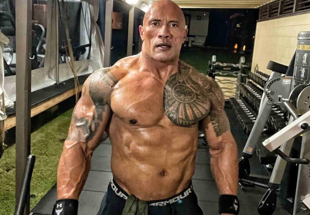 Dwayne Johnson Gym 1