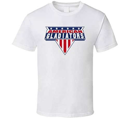 American Gladiators Game Show T Shirt Xl White