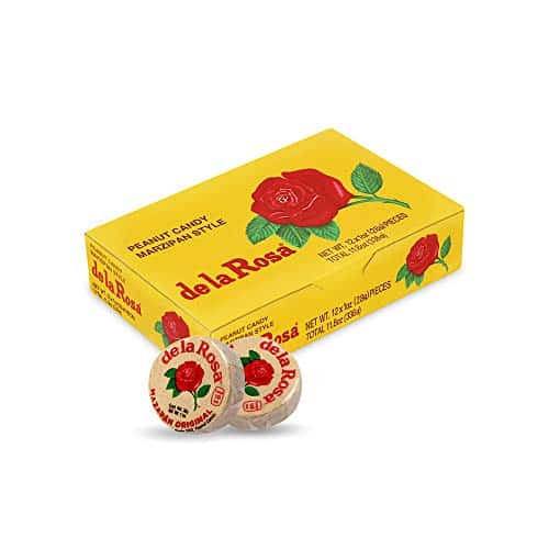 De La Rosa Mazapan, Mexican Original Peanut Candy, Regular And Covered In Chocolate (Regular, Pack Of )