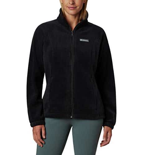 Columbia Women'S Benton Springs Full Zip, Black, Medium