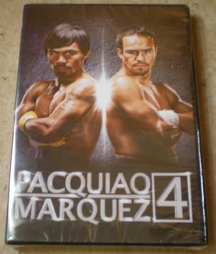 Dvd Quatro   Manny Pacquiao Vs Juan Manuel Marquez , December ,