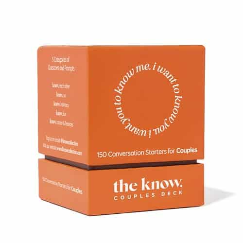 I Know Collection Relationship Cards For Couples Â Thoughtful Couple Questions Cards Â Get To Know Each Other Love Card Game   Date Night Questions With Premium Cardstock Cards Â Fun Questions