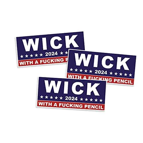 Neo Tactical John Wick Baba Yaga Die Cut Vinly Decal Sticker Set   Pack Of (Wick )