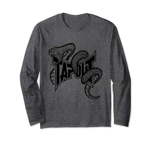 Tap Out Snake Logo T Shirt Long Sleeve T Shirt