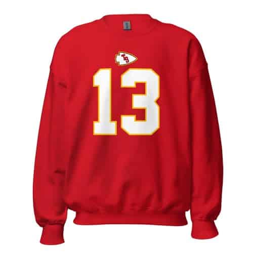 Travis Kelce Swift Chiefs Unisex Crewneck Sweatshirt Red