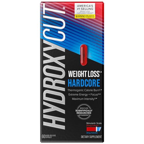 Weight Loss Pills For Women &Amp; Men  Hydroxycut Hardcore  Energy Pills To Lose Weight  Metabolism Booster  Pills