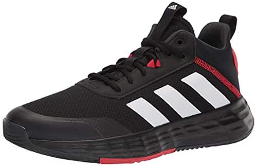 Adidas Men'S Own The Game Basketball Shoe, Blackwhitecarbon,