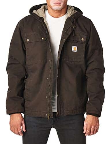 Carhartt Men'S Bartlett Jacket (Regular And Big &Amp; Tall Sizes), Dark Brown, Large