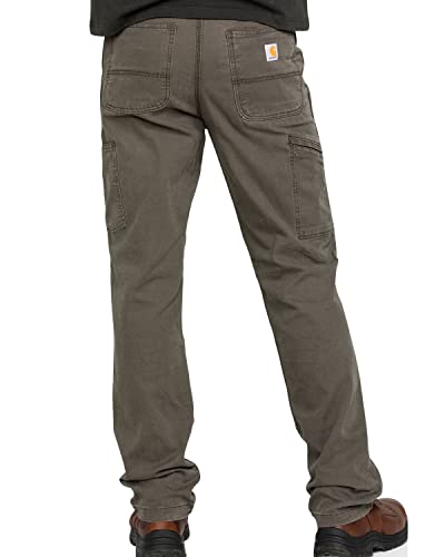 Carhartt Mens Rugged Flex Relaxed Fit Double Front Work Utility Pants, Tarmac,  X L Us