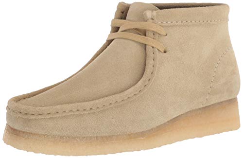 Clarks Women'S Wallabee Boot Ankle, Maple Suede ,