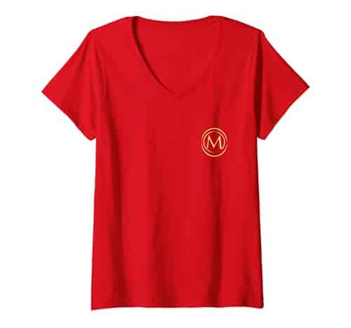 Womens Below The Deck Mediterranean Yacht Ship V Neck T Shirt