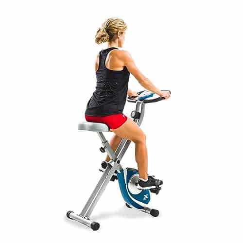 Xterra Fitness Fbfolding Exercise Bike, Silver, L X  X H In.