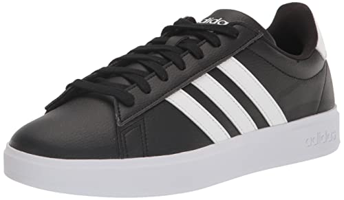 Adidas Men'S Grand Court Tennis Shoe Core Blackftwr Whitecore Black