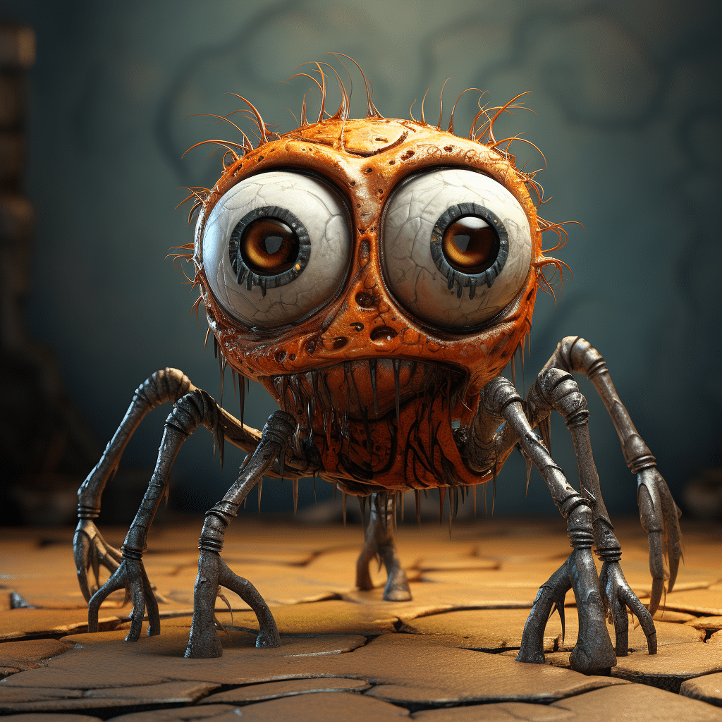 cartoon spider