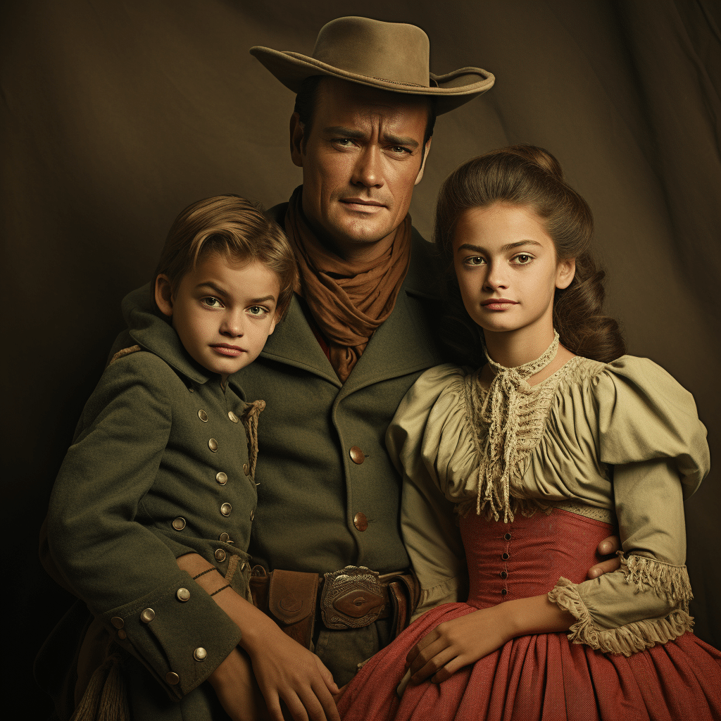 john wayne children