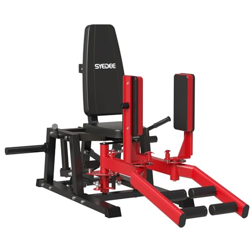 Syedee Hip Abductor Machine, Plate Loaded Inner And Outer Thigh Machine, Thigh Master With Levels Gear System, Hip Trainer For Hip Abduction And Hip Adduction