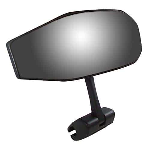 Cipa Black Vision Degree Marine Mirror With Deluxe Cast Aluminum Cup Mounting Bracket