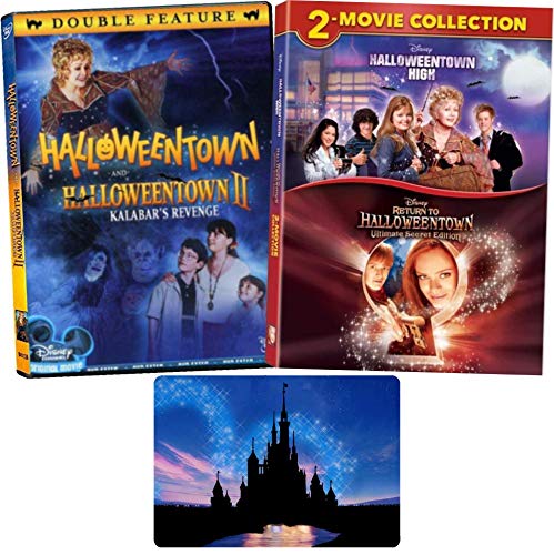 Halloweentown Complete Ovie Series Disney Dvd Collection With Bonus Glossy Art Print (Halloweentown High And Return To)