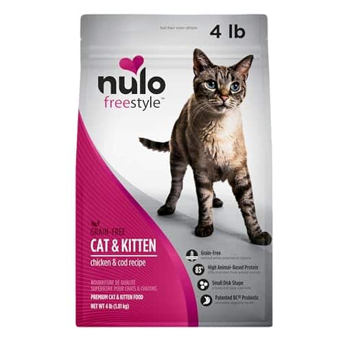 Nulo Freestyle Cat &Amp; Kitten Food, Premium Grain Free Dry Small Bite Kibble Cat Food, High Animal Based Protein With Bcprobiotic For Digestive Health Support Pound (Pack Of )