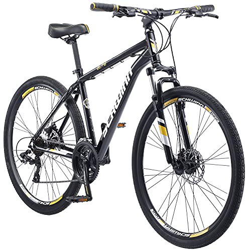 Schwinn Gtx Elite Comfort Adult Hybrid Bike For Men And Women, Dual Sport Bicycle, C Wheels, Inch Step Over Aluminum Frame, Speed Trigger Shifters, Mechanical Disc Brakes, Bla