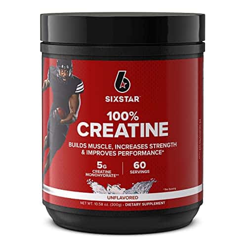 Six Star Elite % Creatine Monohydrate Powder  Unflavored (Servings)