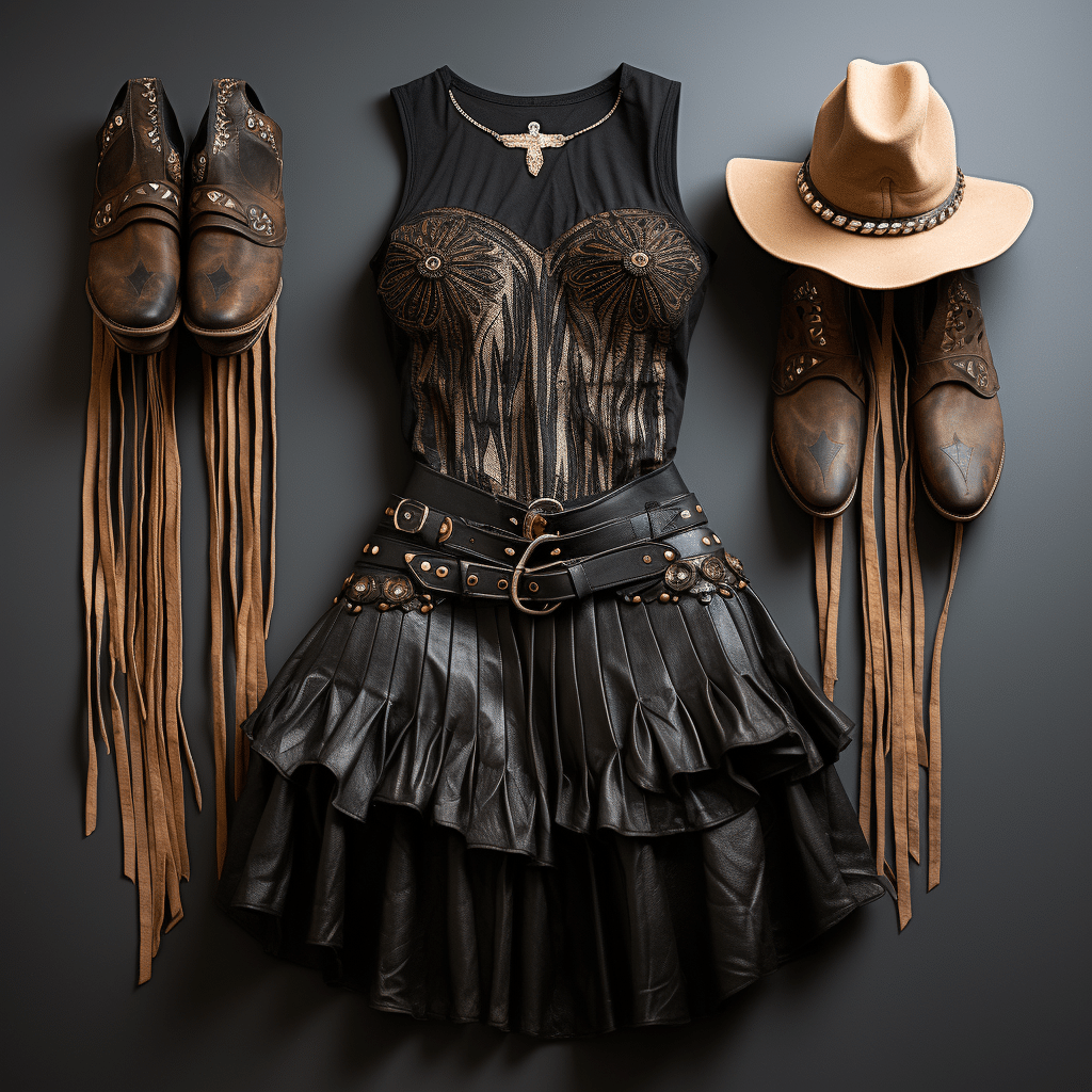 cow girl outfit