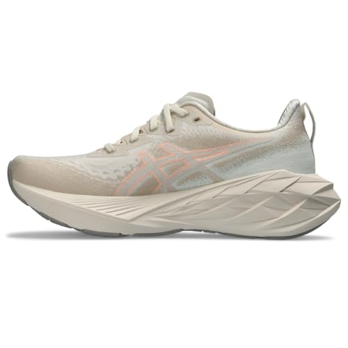 Asics Women'S Novablast Running Shoes, , Oatmealmoonrock