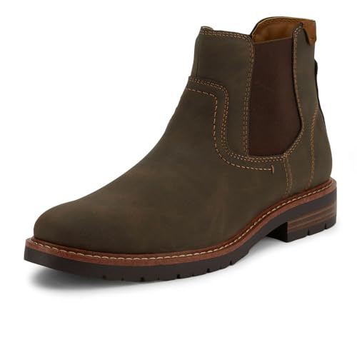 Dockers Footwear Men'S Ransome Chelsea Boot, Dark Brown,