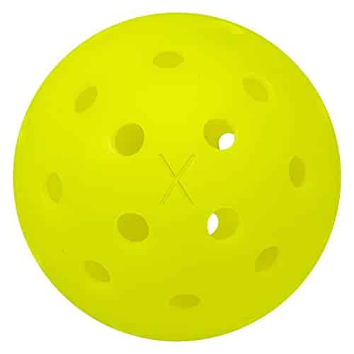 Franklin Sports Outdoor  X Pickleball Balls   Usa Pickleball (Usapa) Approved   Pack Outside Pickleballs   Optic Yellow   Us Open Ball