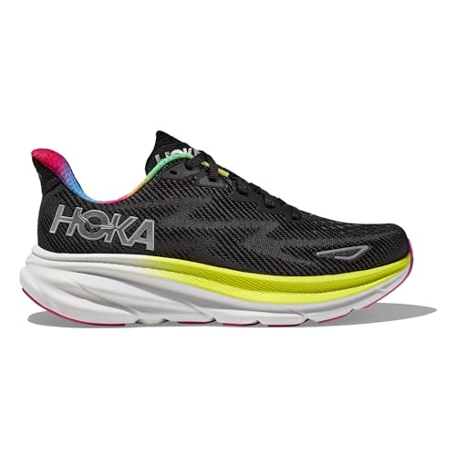 Hoka Clifton An Running Shoes Black Blue, Black All Aboard,