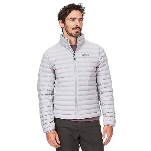 Marmot Men'S Echo Featherless Jacket   Lightweight, Down Alternative Insulated Jacket, Sleet, Medium