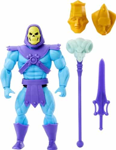 Masters Of The Universe Origins Toy, Cartoon Collection Skeletor Action Figure, Inch Scale Villain With Armor, Staff, Sword & Asks