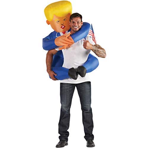 Morph Inflatable President Donald Trump Inflatable Costume For Adults