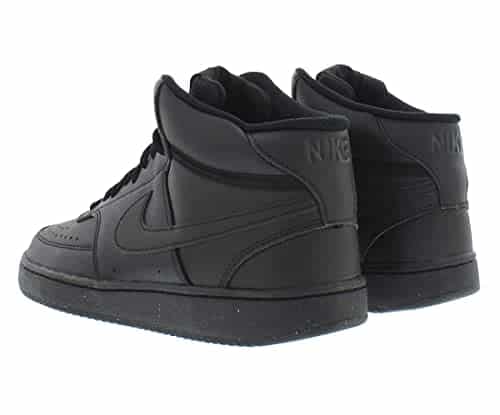 Nike Men'S Court Vision Mid Nn Blackblack Black (Dn)