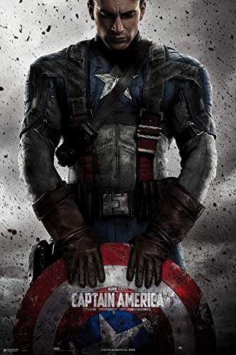 Poster Stop Online Captain America The First Avenger   Movie Poster (Captain Solo With Shield   Teaser) (X )