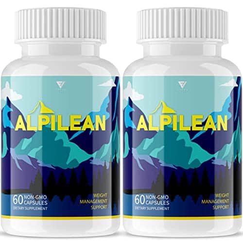 (Pack) Alpilean Max Weight Loss Capsules Supplement, Alpilean Ice Hack Support, Alpilene Himalayan Dietary Supplement, Alpilean Official Vitamin Reviews Formula (Capsules)